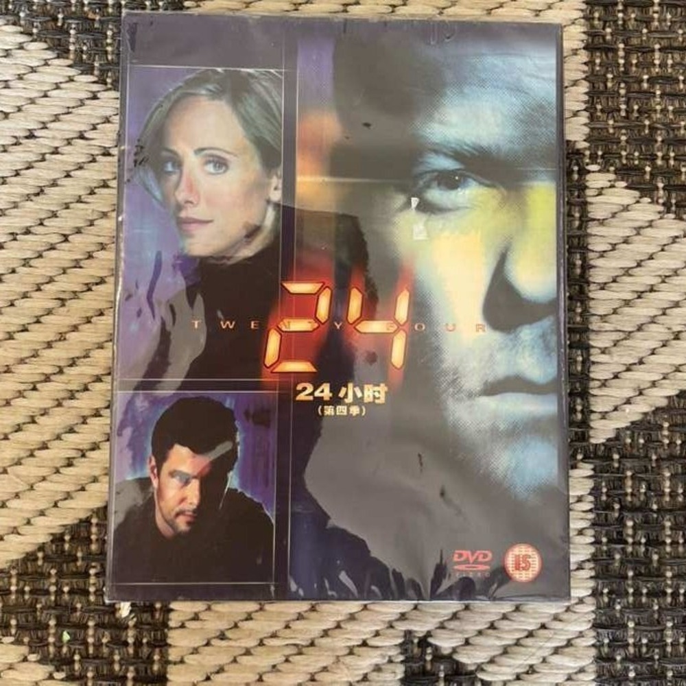 24 Twenty Four Season 4 DVD Box Set New Sealed Kiefer Sutherland Action Series